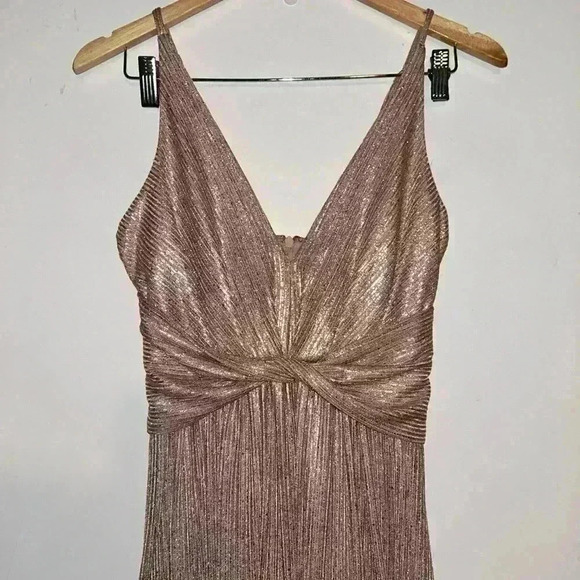 Ramy Brook Womens Tabitha Twist Front Maxi Evening Dress Gown - Picture 4 of 14